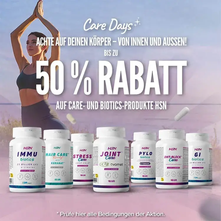 Bis zu 50 % Rabatt auf Care- und Biotics-Produkte HSN