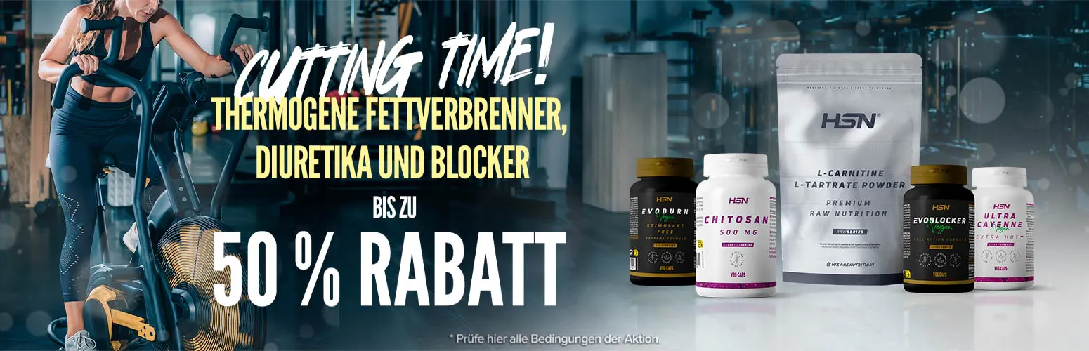 Bis zu 50 % Rabatt auf Thermogene Fettverbrenner, Diuretika und Blocker