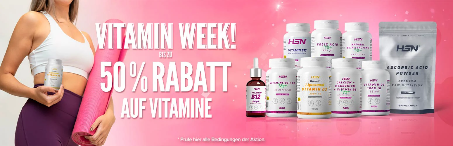 Bis zu 50 % Rabatt auf Vitamine