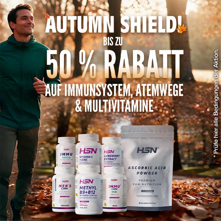 Bis zu 50 % Rabatt auf Immunsystem, Atemwege & Multivitamine