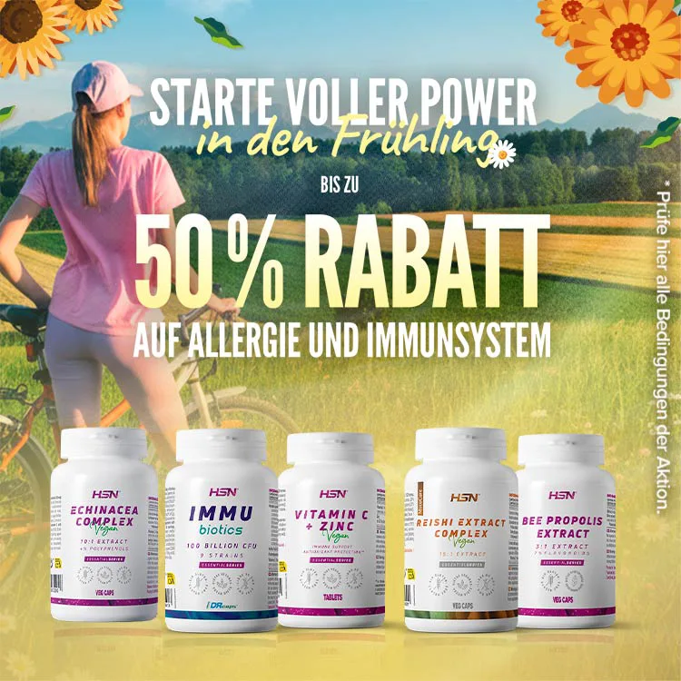 Bis zu 50 % Rabatt auf Allergie & Immunsystem