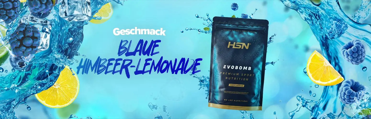 Geschmack Blaue Himbeer-Limonade