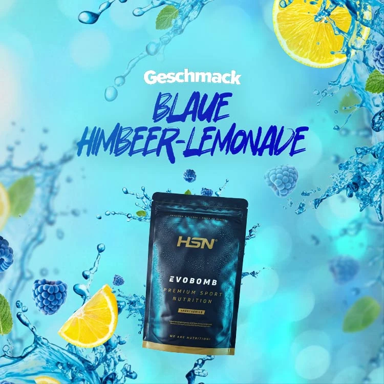 Geschmack Blaue Himbeer-Limonade