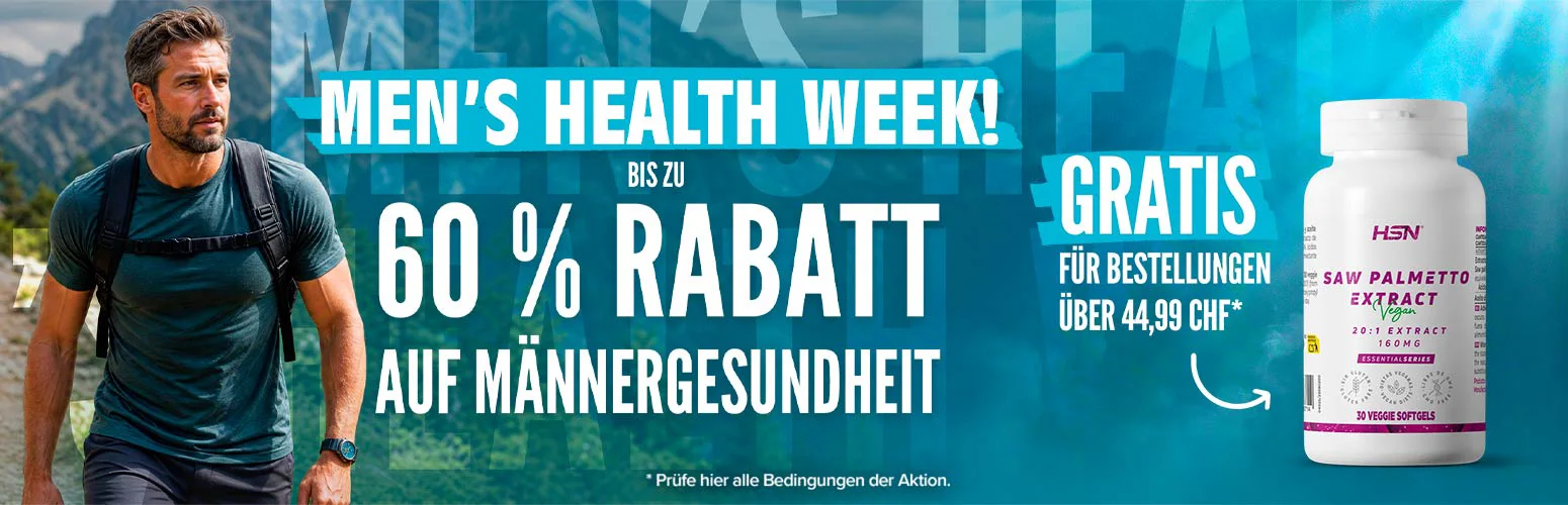 Bis zu 60 % Rabatt auf M&auml;nnergesundheit