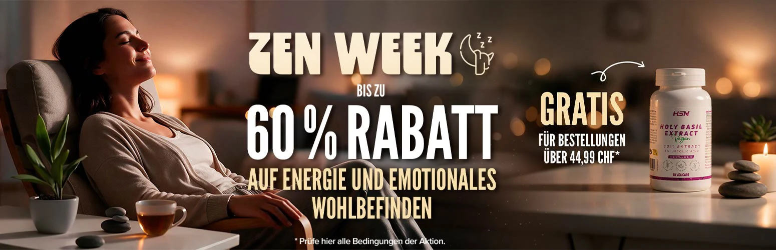 Bis zu 60 % Rabatt auf Energie und Emotionales Wohlbefinden