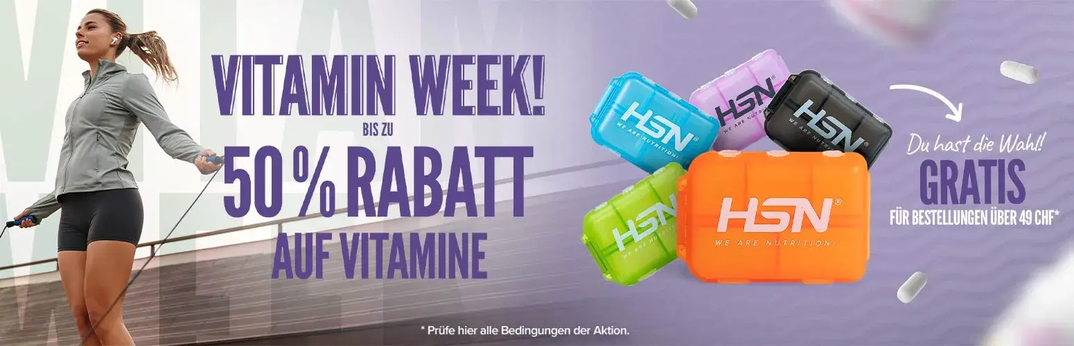 Bis zu 50 % Rabatt auf Vitamine