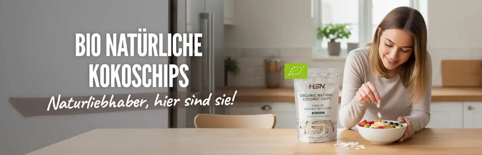 Nat&uuml;rliche Chips aus Bio-Kokosnuss von HSN