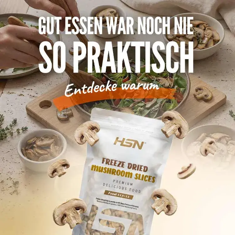 Gefriergetrocknete Champignon-Scheiben von HSN