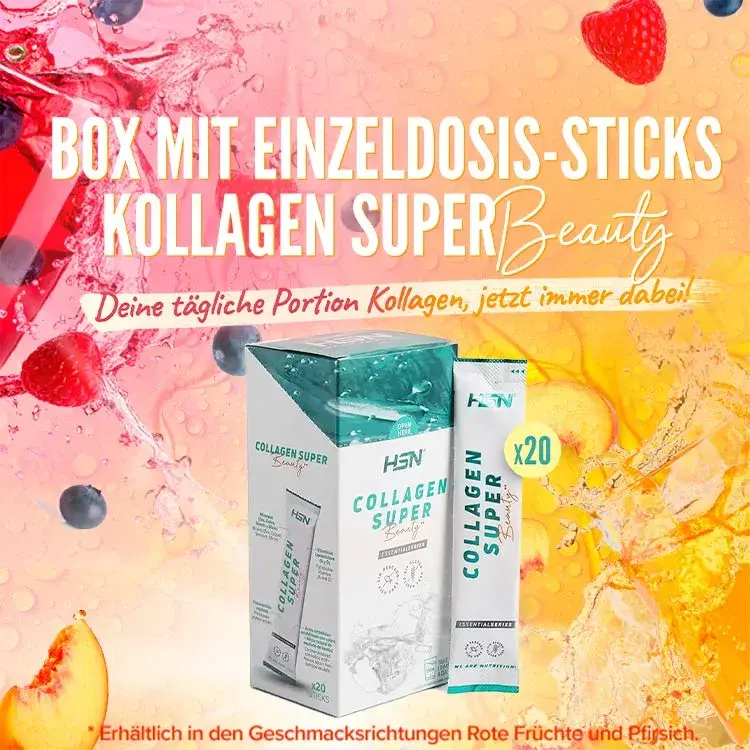 Box mit Einzeldosis-Sticks Kollagen Super Beauty