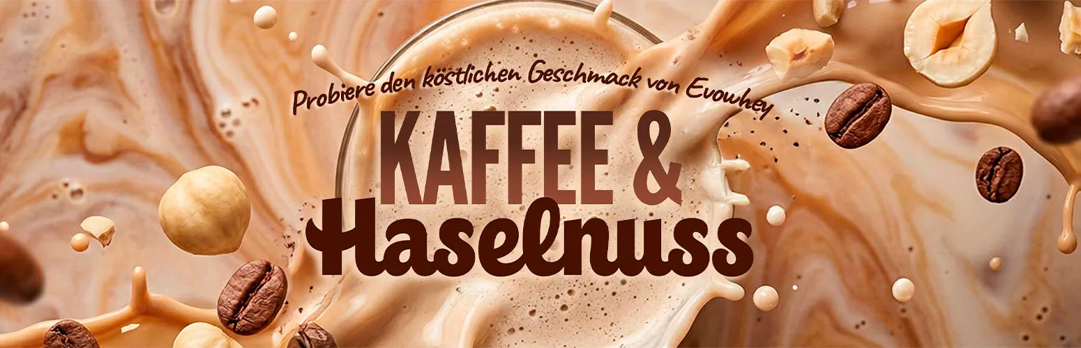 Probier unseren Geschmack Kaffee und Haselnuss 