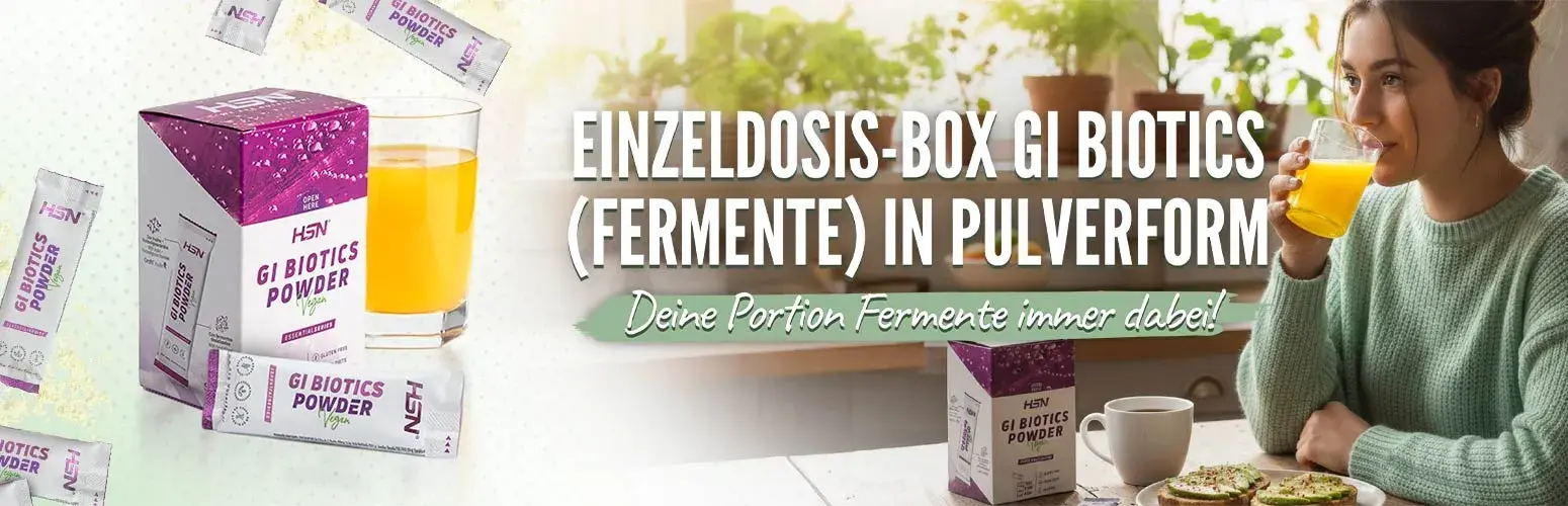 Box Gi Biotics (Mikroorganismen) Pulver probe Stick