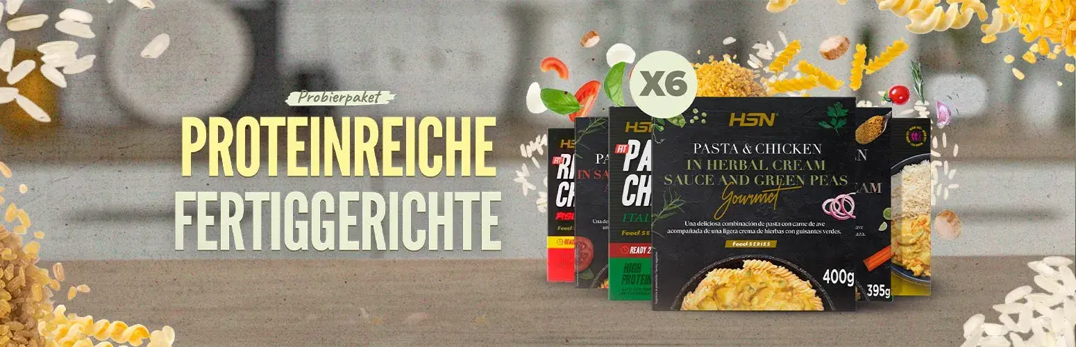 Proteinreiche Fertiggerichte - Probierpaket