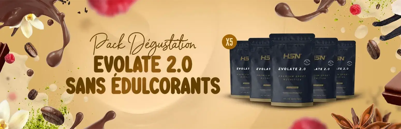 Evolate 2.0 (Whey Isolate CFM) sans Édulcorants - Pack Dégustation