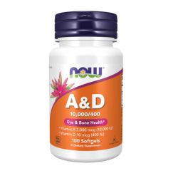 VITAMINES A&D 10000/400IU - 100 softgels