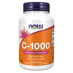 VITAMINE C + BIOFLAVONOÏDES + ROSE MUSQUÉE 1000mg/25mg/25mg