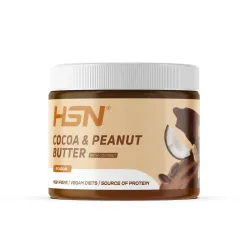 CRÈME À TARTINER DE CACAO ET ARACHIDE À LA NOIX DE COCO