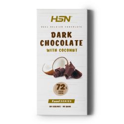 TABLETTE DE CHOCOLAT NOIR ET NOIX DE COCO SANS SUCRE AJOUTÉ