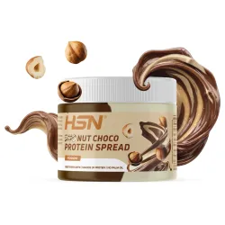 Crème protéinée duo au cacao et aux noisettes