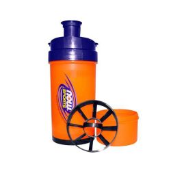SHAKER NOW SPORTS 3 EN 1 700ml ORANGE-BLEU