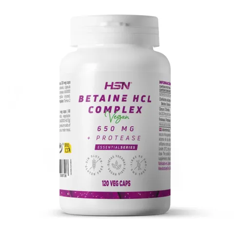 Betain HCl 650 mg Complex - 120 veg caps
