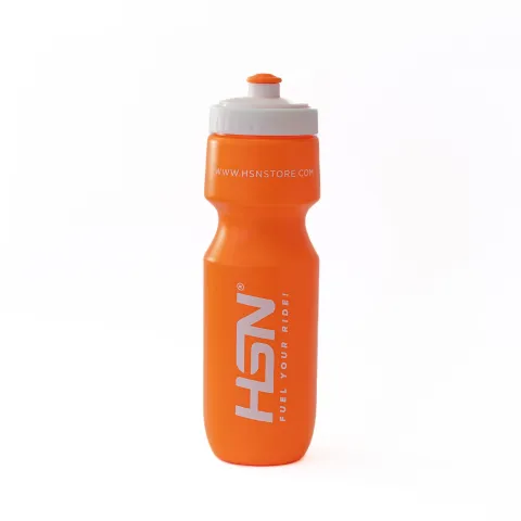 HSN FAHRRAD TRINKFLASCHE 700 ml 'FUEL YOUR RIDE' ORANGE UND WEIß
