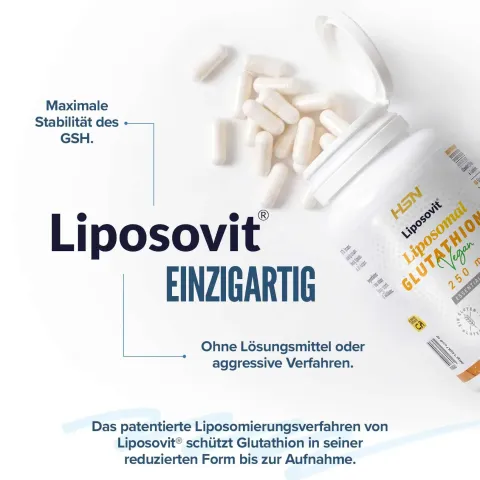 liposomales glutathion wirkung (Liposovit®) in Kapseln von EssentialSeries Enzymes Glutathione 200 mg/ml - Size (mL):10mL
