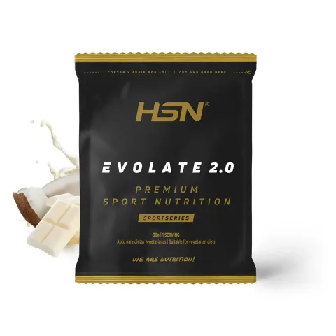 PROBE EVOLATE 2.0 (WHEY ISOLATE CFM) 30 g WEI&szlig;E SCHOKOLADE - KOKOSNUSS