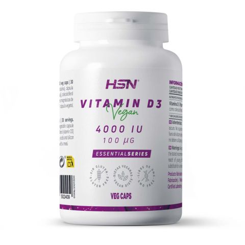 VITAMINE D3 VÉGÉTALIENNE 4000UI