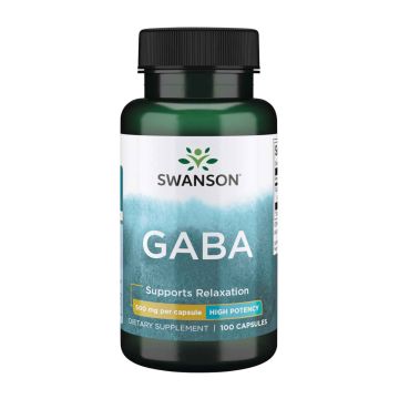 GABA 500 mg - 100 caps GABA 500 mg - 100 caps