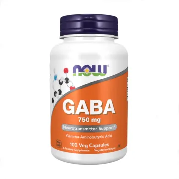 GABA 750 mg - 100 veg caps//0089