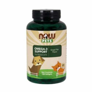 OMEGA-3 SUPPORT FÜR HUNDE/KATZEN - 180 Weichkapseln