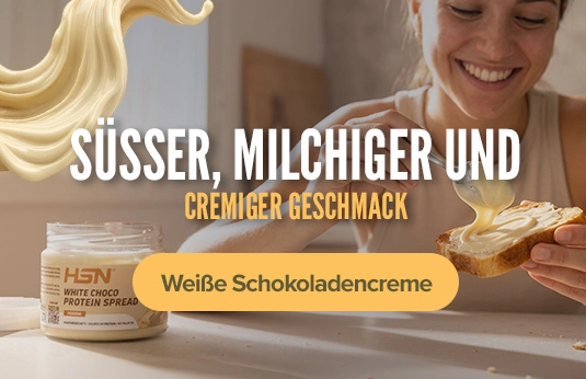 Crema Proteica de Chocolate Blanco