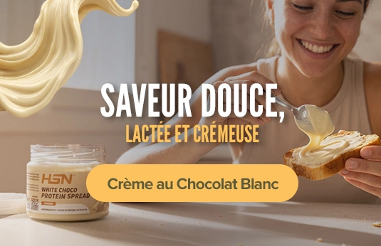 Crema Proteica de Chocolate Blanco