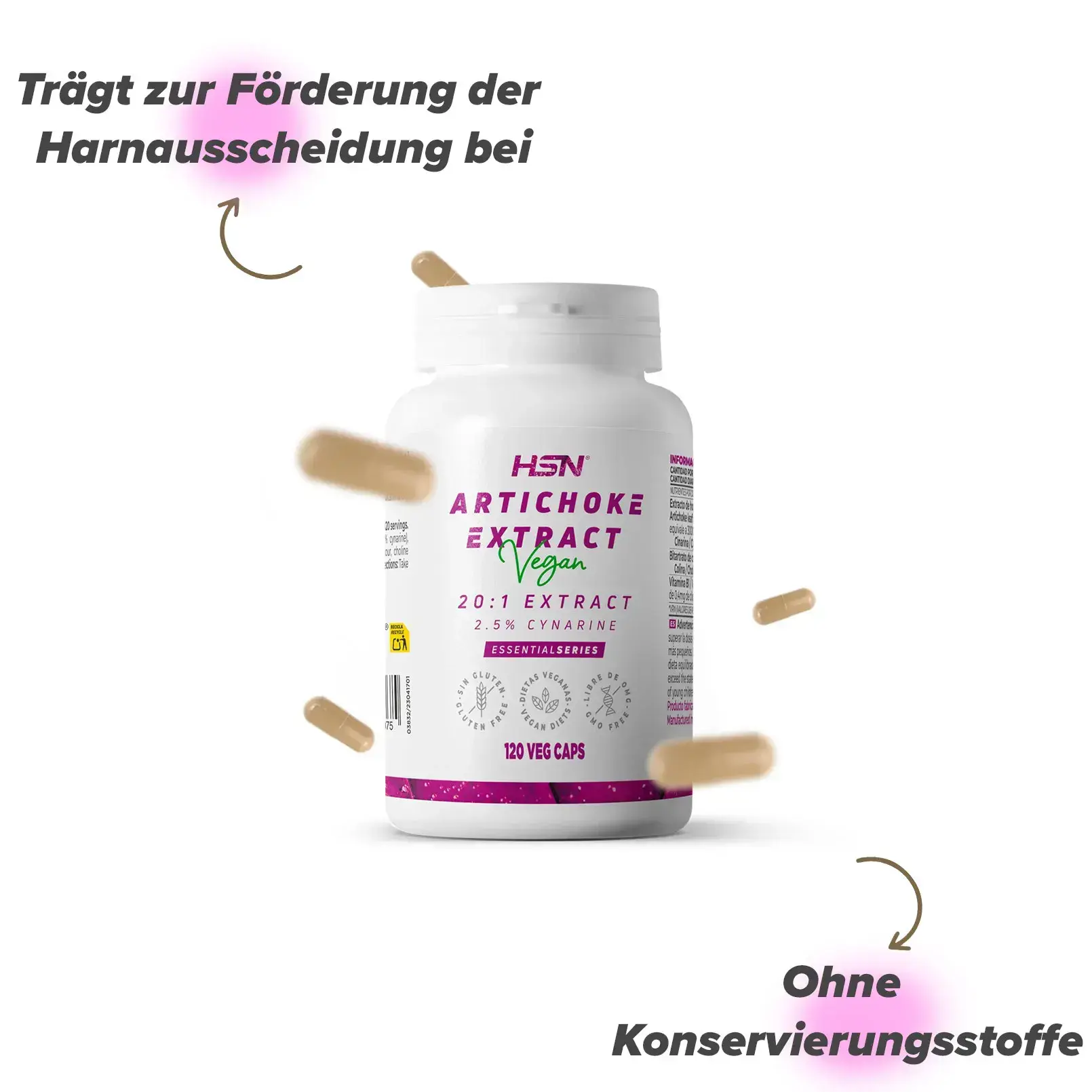 Konzentrierter Artischockenbl&auml;tter-Extrakt