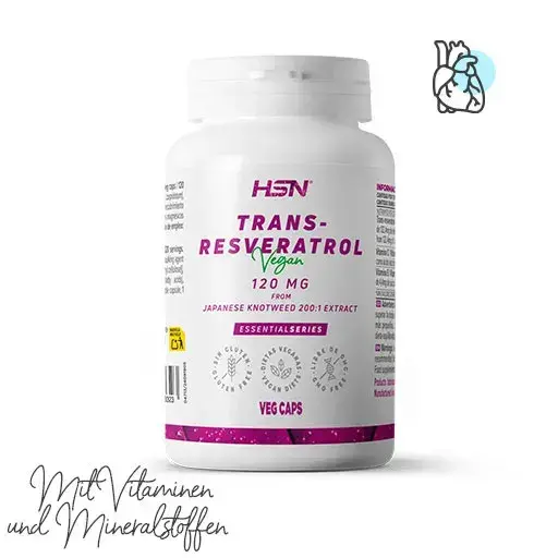Resveratrol-Kapseln mit Vitaminen und Mineralstoffen
