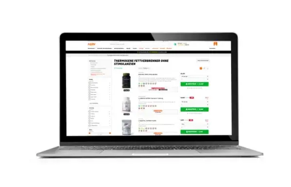 Thermogene Fettverbrenner ohne Stimulanzien von HSN kaufen