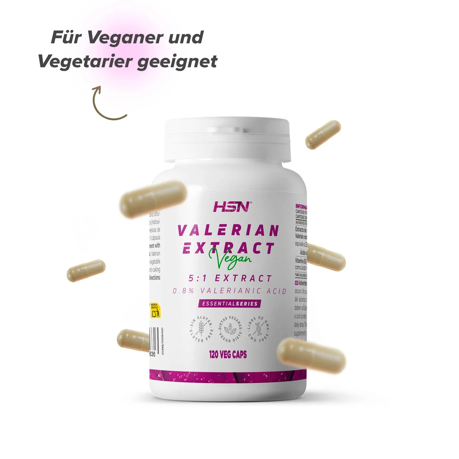 Baldrian-Kapseln von HSN