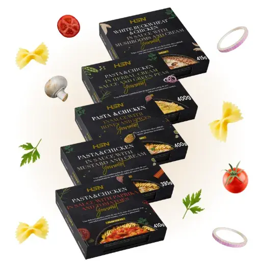 Sehr n&auml;hrstoffreiche Gourmet-Fertiggerichte