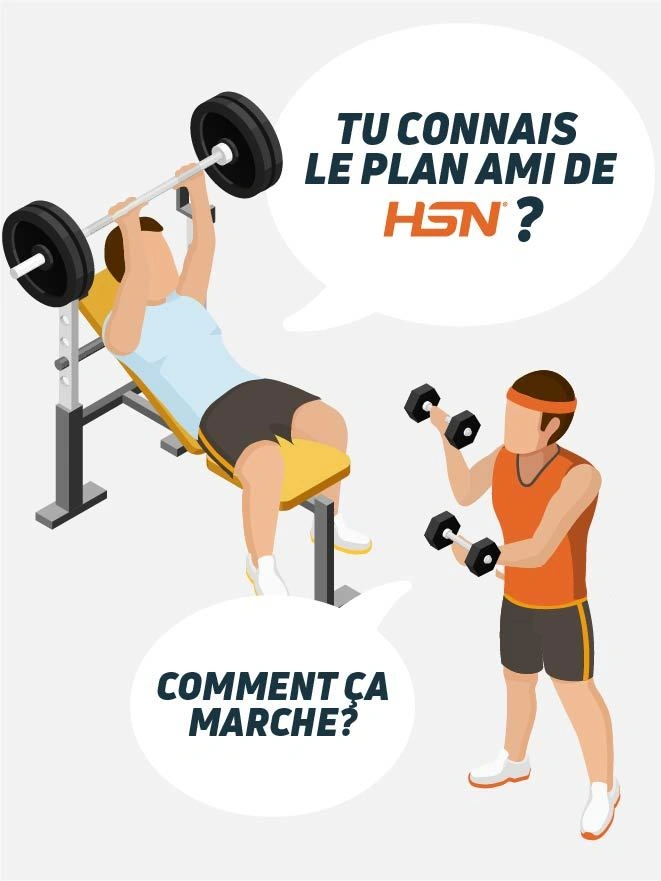 Avantages du plan ami de HSN