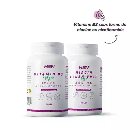 Produits HSN &agrave; base de vitamine B3