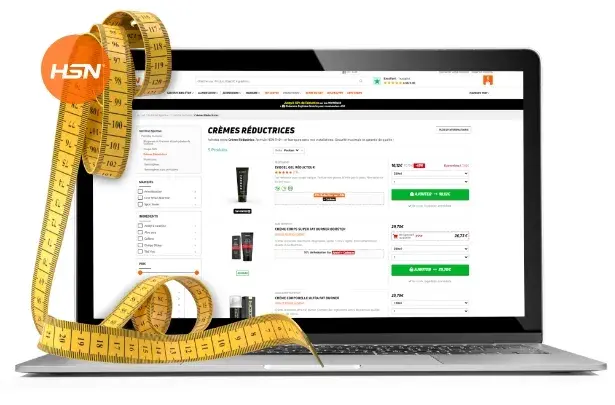 Acheter des cr&egrave;mes r&eacute;ductrices chez HSN.