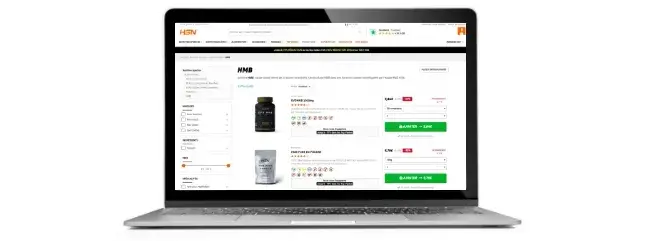 Acheter du HMB chez HSN.