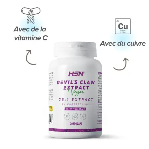 Compl&eacute;ments d'harpagophyton