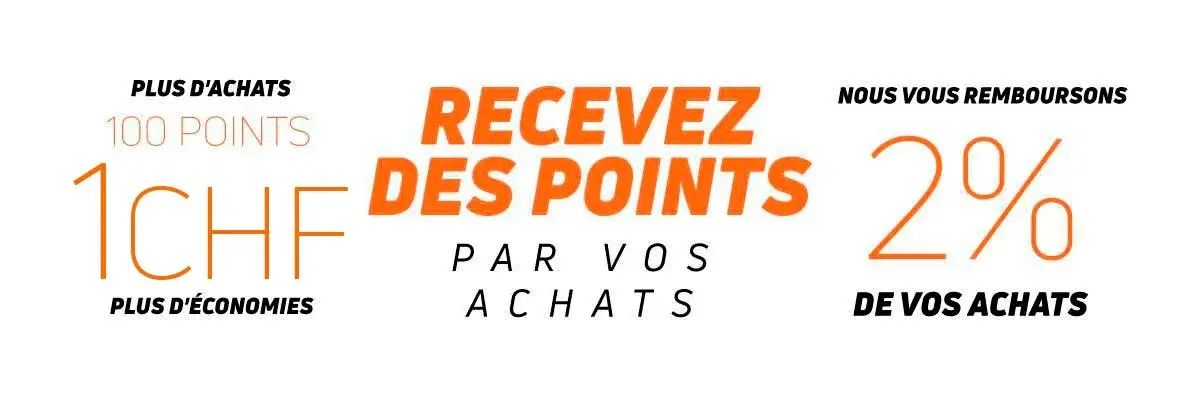 Recevez des points pour vos achats