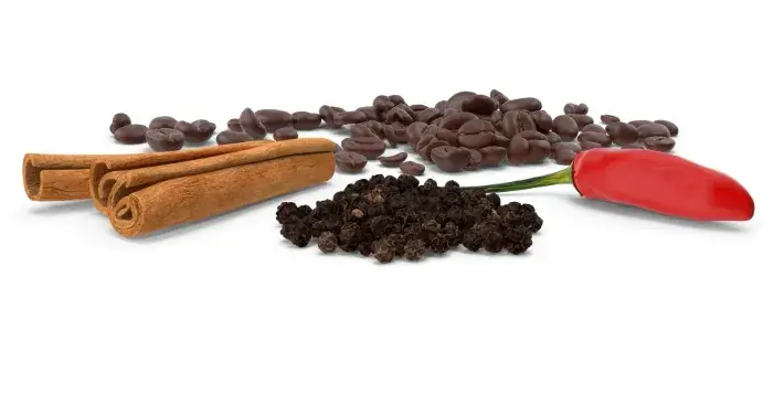 Ingr&eacute;dients des thermog&eacute;niques