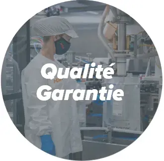 Garantie de qualit&eacute;.