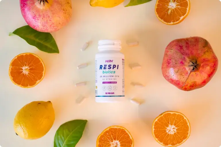 Respi Biotics avec probiotiques et vitamines