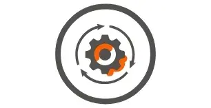 ic&ocirc;ne processus technologique.