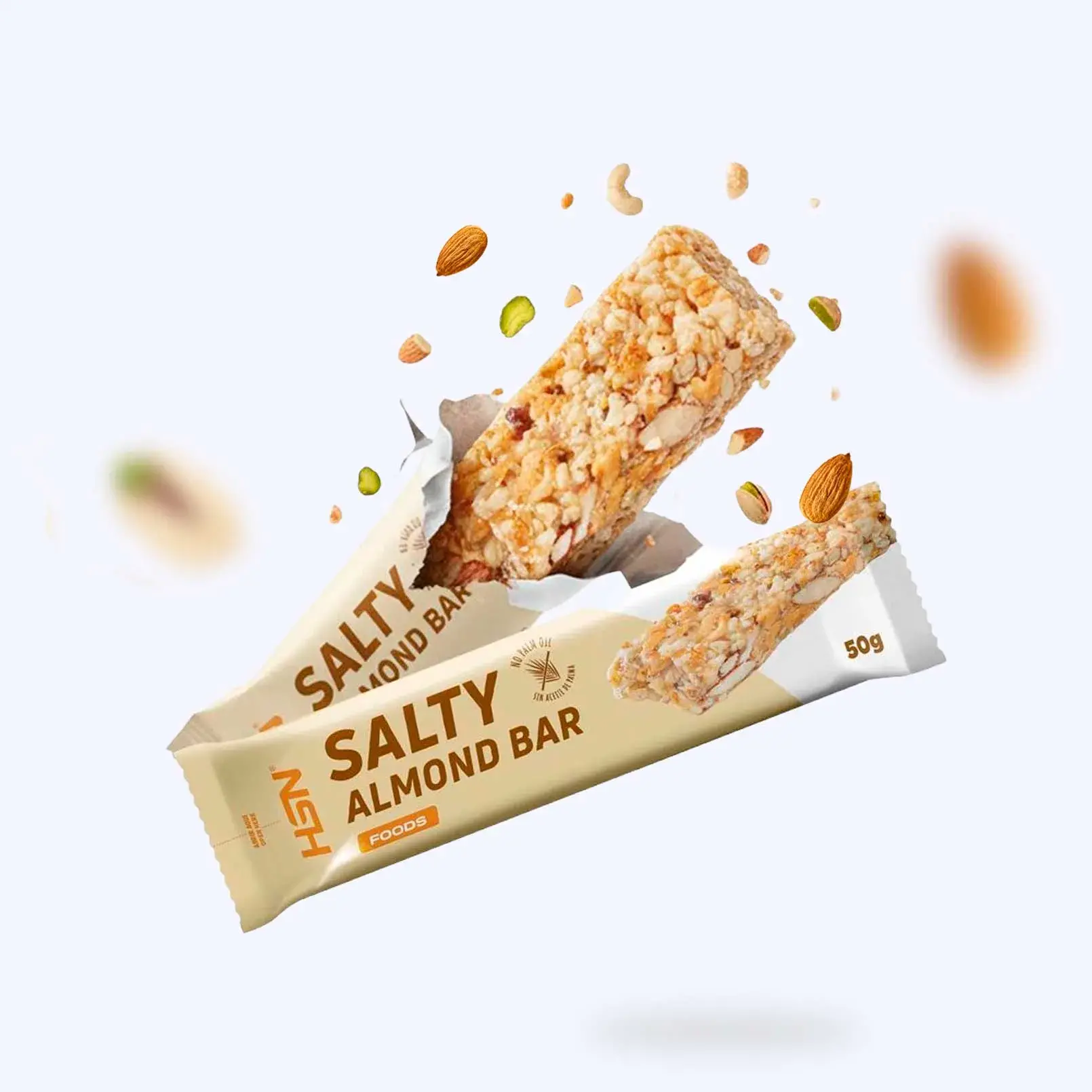 Salty almond bar
